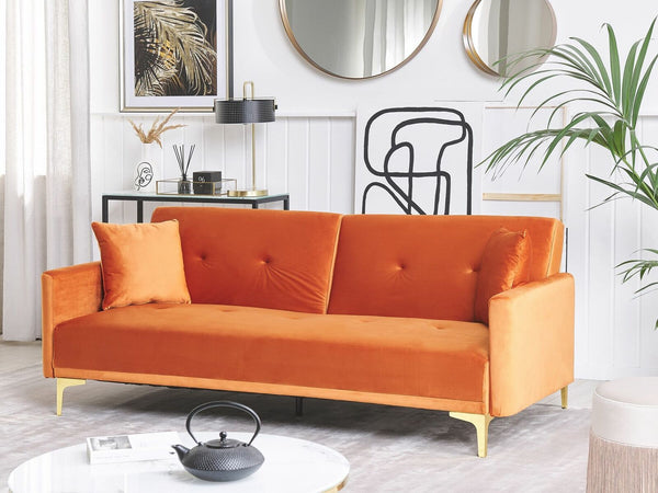 YOKO Click Clack Sofa Bed Atomic Orange - Sleeper sofas