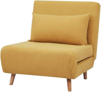 Gael Chair Bed - Yellow