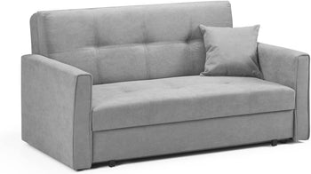 Hope Double Sofa Bed - Grey