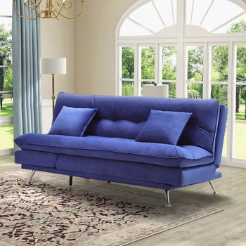 Raya Double Sofa Bed - Blue